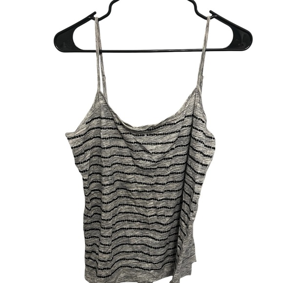 Ann Taylor Black and White Striped Camisole - Picture 1 of 4
